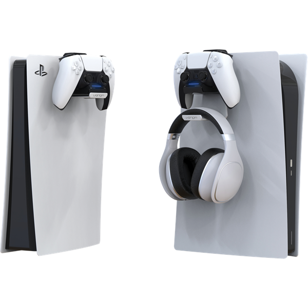 Venom VS5018 PS5 fehér töltőállomás headset tartóval