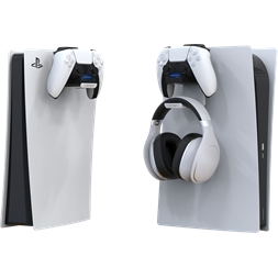 Venom VS5018 PS5 fehér töltőállomás headset tartóval