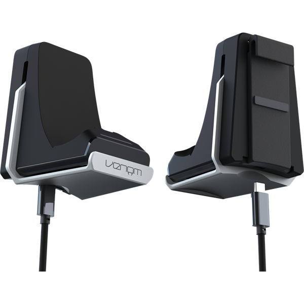 Venom VS5018 PS5 fehér töltőállomás headset tartóval