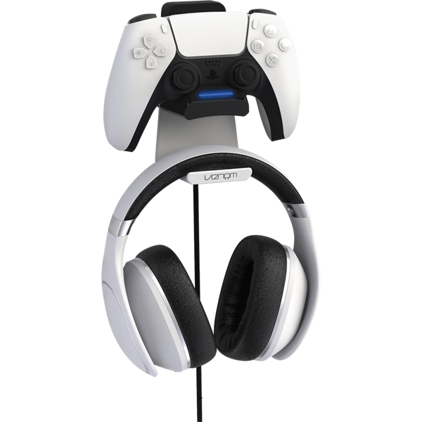Venom VS5018 PS5 fehér töltőállomás headset tartóval