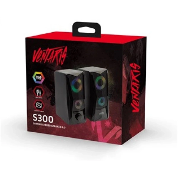 Ventaris S300 RGB gamer hangszóró (Újszerű)
