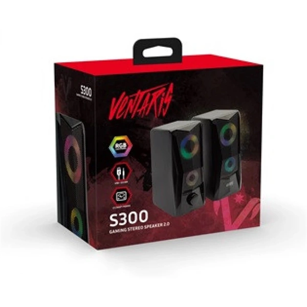 Ventaris S300 RGB gamer hangszóró (Újszerű)