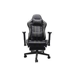 Ventaris VS500BK lábtámasszal! fekete gamer szék