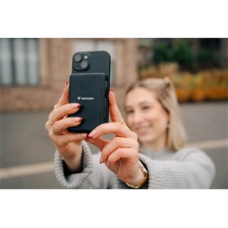 Verbatim 32225 Charge n Go Essentials 5000mAh fekete vezeték nélküli mágneses powerbank