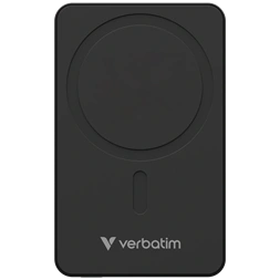 Verbatim 32227 Charge n Go Essentials 10000mAh fekete vezeték nélküli mágneses powerbank