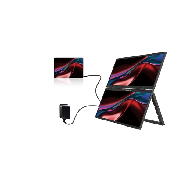 Verbatim 32403 Essentials hordozható 15,6" Full HD dupla monitor