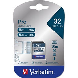 Verbatim 47021 SDHC 32GB U3 Class 10 memóriakártya