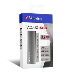 Verbatim 47443 VX500 external SSD USB 3.1 480GB külső SSD