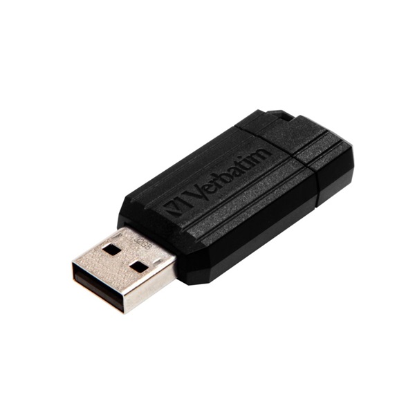 Verbatim 49064 PIN STRIPE 32GB USB 2.0 fekete Flash Drive