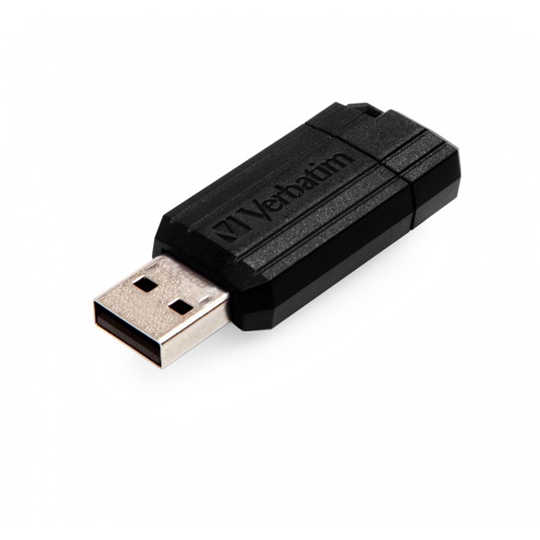 Verbatim 49065 PIN STRIPE 64GB USB 2.0 fekete Flash Drive