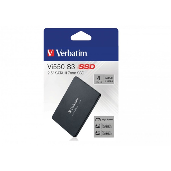 Verbatim 49355 Vi550 S3 4TB SATA3 2.5" SSD