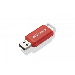 Verbatim 49453 DataBar 16GB USB 2.0 piros Flash Drive