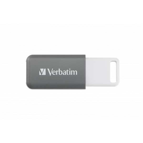 Verbatim 49456 DataBar 128GB USB 2.0 szürke Flash Drive