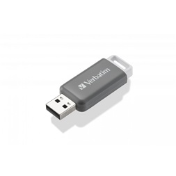 Verbatim 49456 DataBar 128GB USB 2.0 szürke Flash Drive