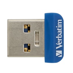 Verbatim 98710 Store `n` Stay 32GB USB 3.0 nano kék Flash Drive