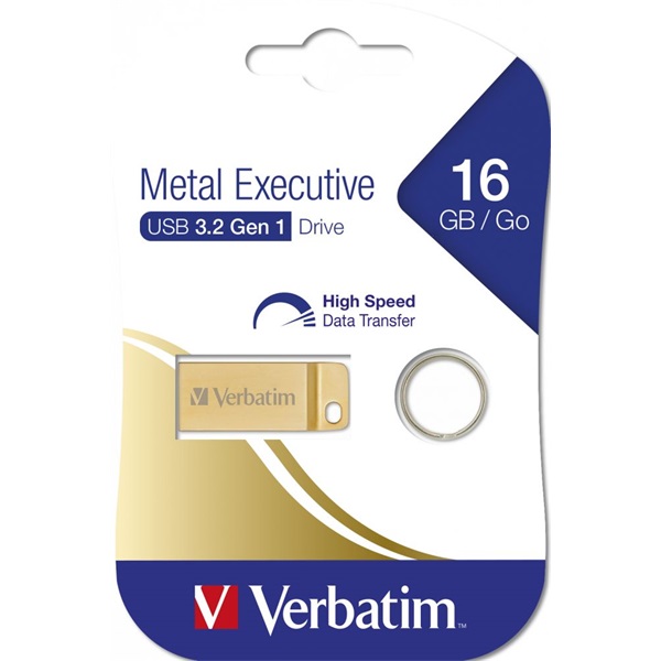Verbatim 99104 Metal Executive 16GB USB 3.0 arany Flash Drive