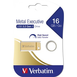 Verbatim 99104 Metal Executive 16GB USB 3.0 arany Flash Drive