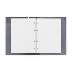 Verde A5 4 gyűrűs 3x30 vegyes lappal tégla gyűrűs mappa