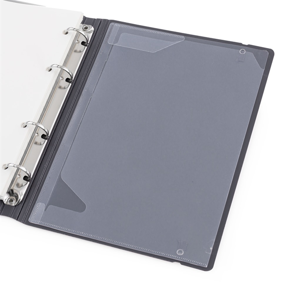 Verde A5 4 gyűrűs 3x30 vegyes lappal türkiz gyűrűs mappa