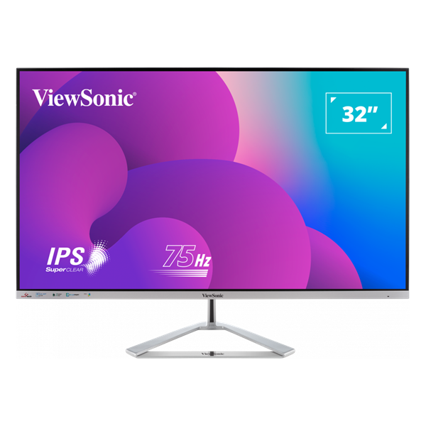 ViewSonic 32" VX3276-MHD-3 FHD IPS DP/HDMI/VGA monitor