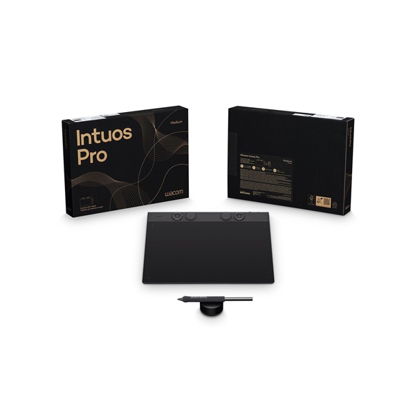 Wacom PTK670K0B Intuos Pro pen tablet M digitális rajztábla