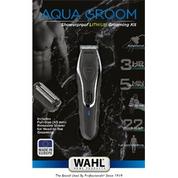 Wahl Aqua Groom száraz/nedves haj-, szakáll- és szőrnyíró