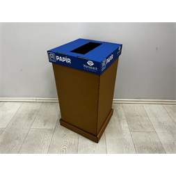 Wanapack 50 l szelektív papíros szemetes kék tető + palást + alj