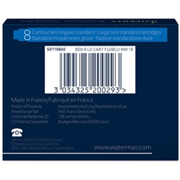 Waterman S0110860 kék tintapatron