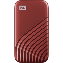 Western Digital 1TB USB 3.2 My Passport (WDBAGF0010BRD) piros külső SSD