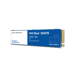 Western Digital 250GB M.2 2280 SN570 NVMe Blue (WDS250G3B0C) SSD
