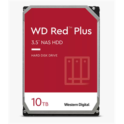 Western Digital 3,5" 10000GB belső SATAIII 7200RPM 256MB RED PLUS WD101EFBX winchester 3 év