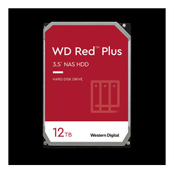 Western Digital 3,5" 12000GB belső SATAIII 7200RPM 256MB RED PLUS WD120EFBX winchester 3 év