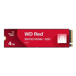 Western Digital 4TB M.2 NVMe Red SN700 NAS (WDS400T1R0C) SSD