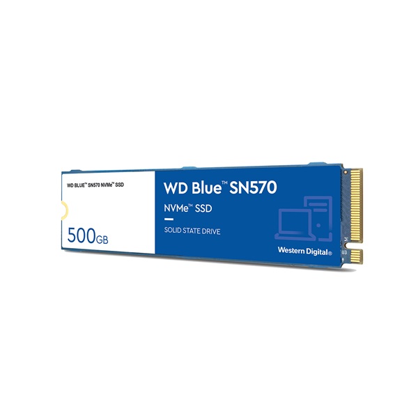 Western Digital 500GB M.2 2280 SN570 NVMe Blue (WDS500G3B0C) SSD