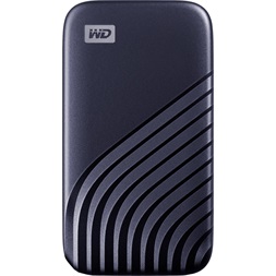 Western Digital 500GB USB 3.2 My Passport (WDBAGF5000ABL) kék külső SSD