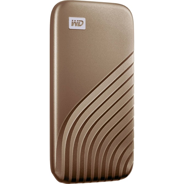 Western Digital 500GB USB 3.2 My Passport (WDBAGF5000AGD) arany külső SSD