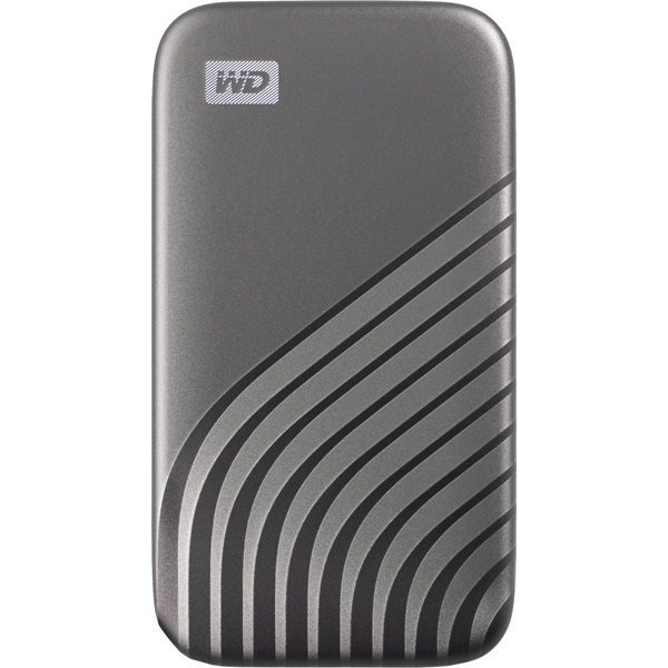 Western Digital 500GB USB 3.2 My Passport (WDBAGF5000AGY) szürke külső SSD