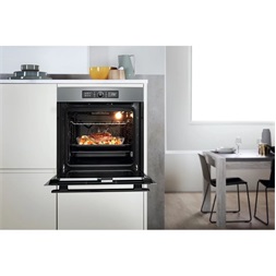 Whirlpool AKZ9 9480 IX inox, beépíthető, sütőtér: 73L, grill, légkeverés, pirolitikus, sütő