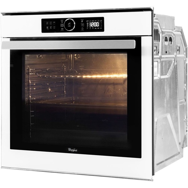 Whirlpool AKZM 8480WH fehér, beépíthető, sütőtér: 73L, grill, légkeverés, pirolitikus, sütő