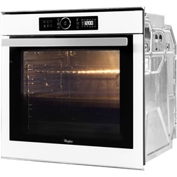 Whirlpool AKZM 8480WH fehér, beépíthető, sütőtér: 73L, grill, légkeverés, pirolitikus, sütő