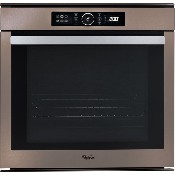 Whirlpool AKZM 8480 S ezüst, beépíthető, sütőtér: 73L, grill, légkeverés,  pirolitikus, sütő