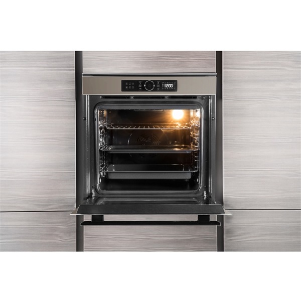 Whirlpool AKZM 8480 S ezüst, beépíthető, sütőtér: 73L, grill, légkeverés,  pirolitikus, sütő
