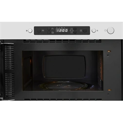 Whirlpool AMW 423 IX 1300W 22L inox beépíthető mikrohullámú sütő
