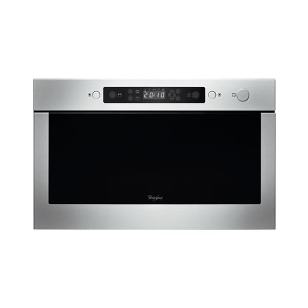 Whirlpool AMW 439/IX 750W 22L inox beépíthető mikrohullámú sütő