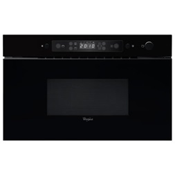 Whirlpool AMW 439/NB 750W 22L fekete beépíthető mikrohullámú sütő