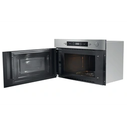 Whirlpool AMW 439/IX 750W 22L inox beépíthető mikrohullámú sütő