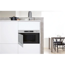 Whirlpool AMW 439/IX 750W 22L inox beépíthető mikrohullámú sütő