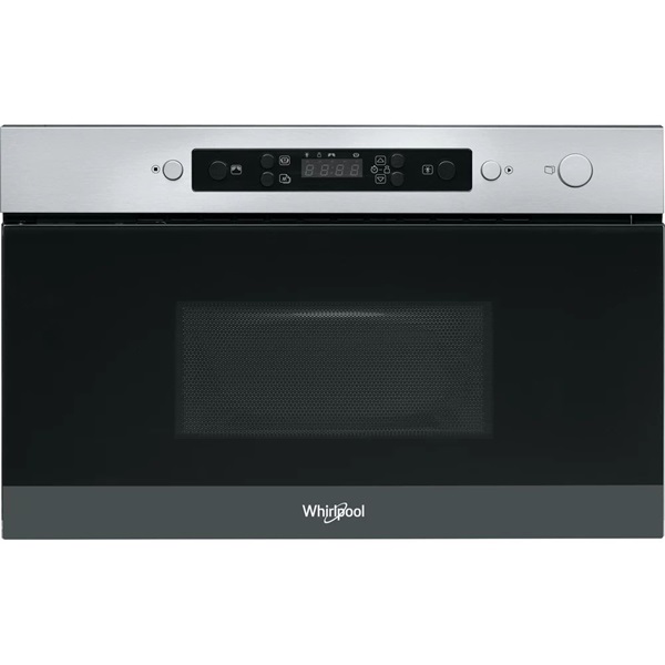 Whirlpool AMW 4910/IX 750W 22L inox beépíthető mikrohullámú sütő