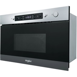 Whirlpool AMW 4910/IX 750W 22L inox beépíthető mikrohullámú sütő