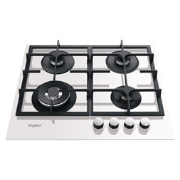 Whirlpool GOFL 629/WH fehér, beépíthető, gáz, főzőzóna: 4 +1 wok égőfej, beépíthető méret: 56cm, főzőlap